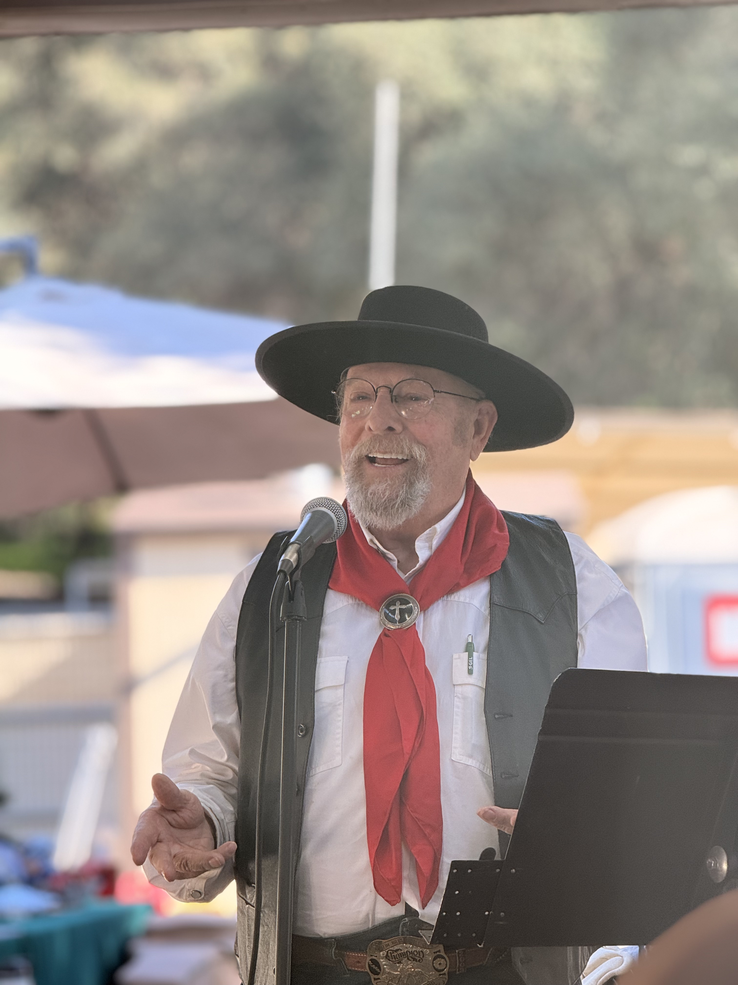 Pastor Larry Day at OC Cowboy Church